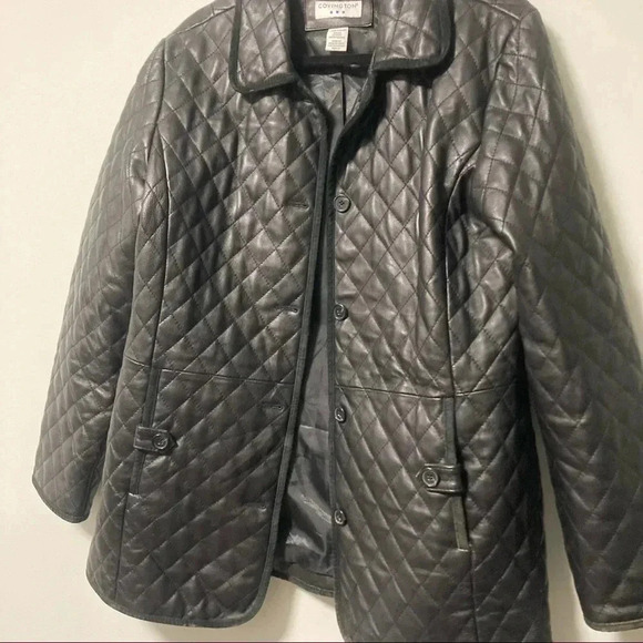 Covington quilted leather jacket - Picture 4 of 5